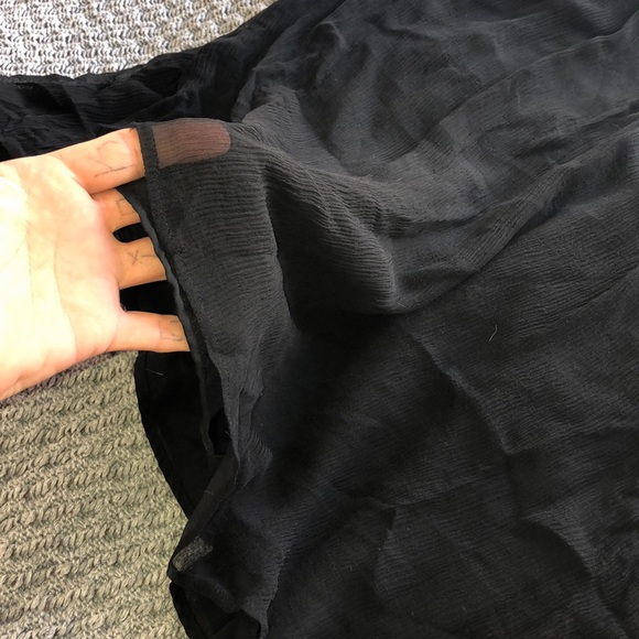 Black Silk Deletta Dress for Anthropologie - Picture 6 of 7